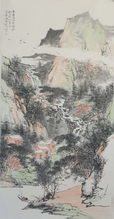 山水作品