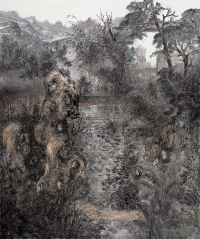 《故园旧梦》240x190cm