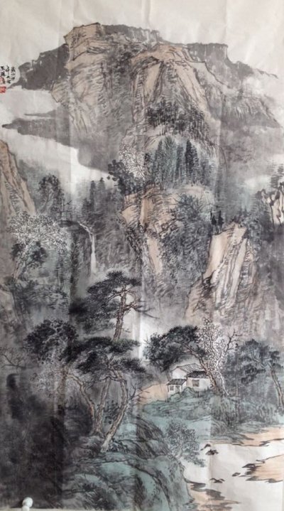 《家山静好》138x69cm